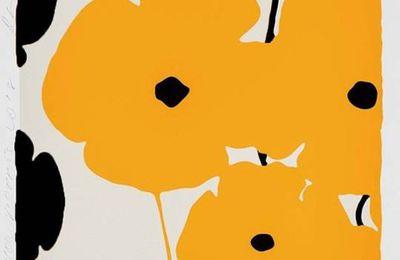 Yellow and Black Poppies