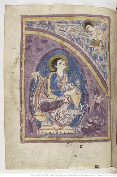 Evangiles de charles IX 850-900 MS Lat 269 fol 36v Gallica