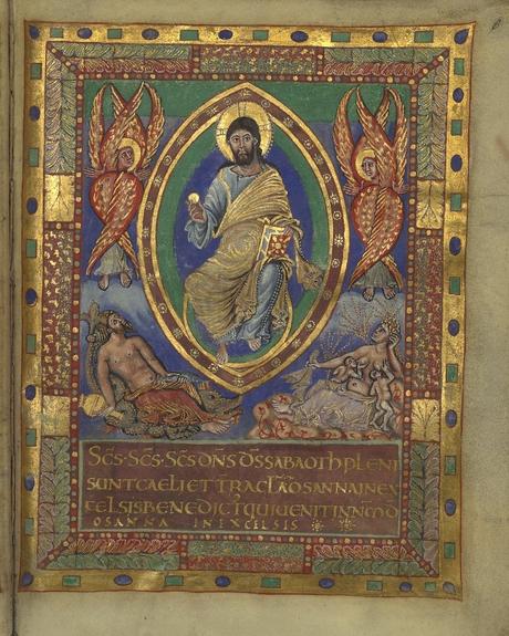 Sacramentaire de Charles le Chauve, vers 869-870, BnF, Manuscrits, Latin 1141 fol. 6r gallica