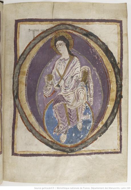 Evangiles de charles IX 850-900 MS Lat 269 fol 37r Gallica
