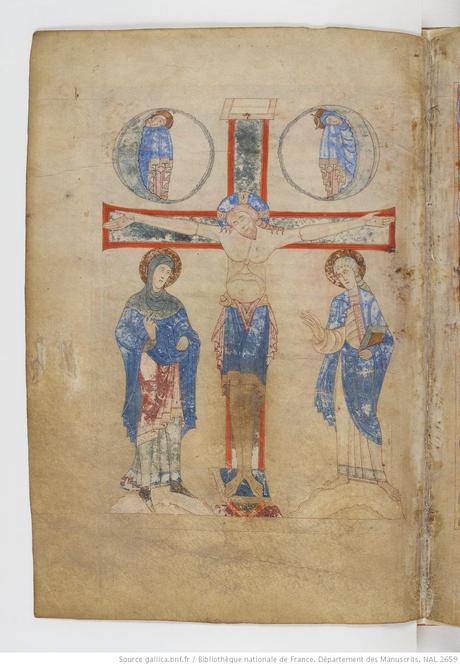 Missel 1075-1100 BnF, nal 2659, f. 1v