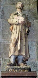 Saint Benoît-Joseph Labre Pèlerin, mendiant (✝ 1783) Benoit-Joseph Labre - Cathédrale de Tréguier