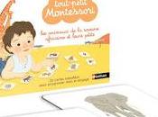 Tout petit Montessori animaux savane africaine leurs petits