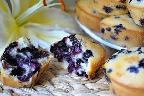 muffins légers aux myrtilles WW