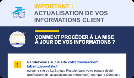 La conformité à l'âge de pierre Procédure KYC de La Banque Postale