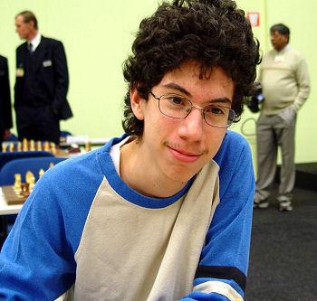 le jeune GMI Alexandro Ramirez rêve du titre de champion du Monde junior d'échecs 2008 - photo Chessdom 