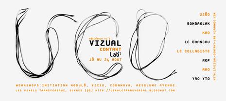 Vizual Contakt Lab #3 aux Pixels transversaux