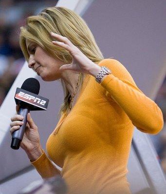 Erin Andrews journaliste sportive trop sexy