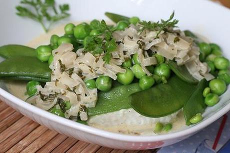 Filet de poisson au thé de près