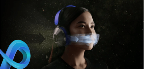 Un casque audio avec purificateur d’air signé Dyson Un casque audio avec purificateur d’air signé Dyson