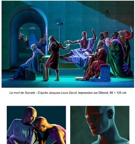 Galerie Schwab Beaubourg  exposition : Louis-Paul CARON – à partir du 20 Avril 2022.