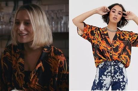 Jeune & Golri : la chemise « flammes’ d’Adé dans l’épisode 1×02