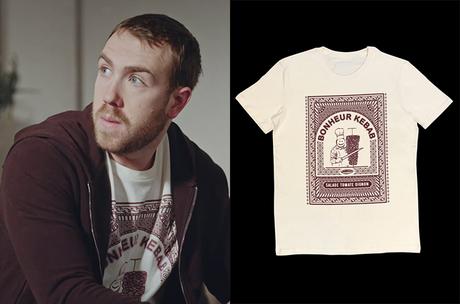 PLUS BELLE LA VIE : Kevin et son t-shirt « Bonheur Kebab » dans l’épisode 4523 PLUS BELLE LA VIE : Kevin et son t-shirt « Bonheur Kebab » dans l’épisode 4523