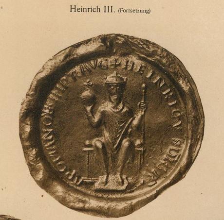 Sceau de Heinrich III 1047-1056