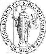 Sceau de saint Anselme de Cantorbery