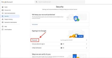 Comment modifier le mot de passe Gmail ?