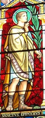 vitrail de l'église Saint Irénée, Lyon