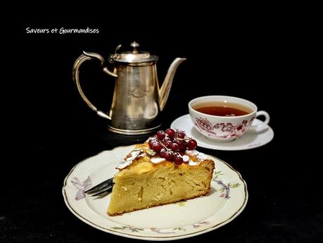 Gâteau moelleux aux pommes  (Gâteau facile).