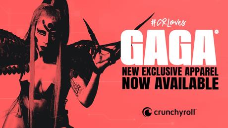 Crunchyroll lance en exclusivité une collection de vêtements streetwear en collaboration avec Lady Gaga Crunchyroll lance en exclusivité une collection de vêtements streetwear en collaboration avec Lady Gaga