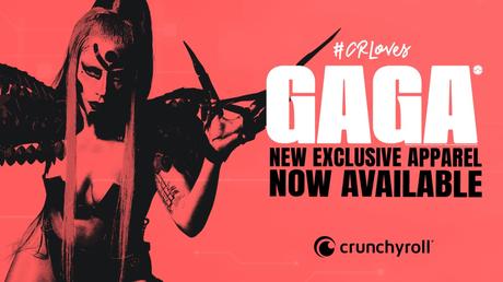 Crunchyroll lance en exclusivité une collection de vêtements streetwear en collaboration avec Lady Gaga