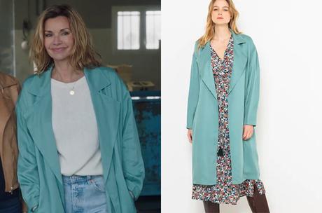 DEMAIN NOUS APPARTIENT : l’imper vert de Chloé dans l’épisode 1173