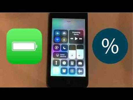 Comment afficher le pourcentage de batterie sur ipod Comment avoir le widget batterie ?