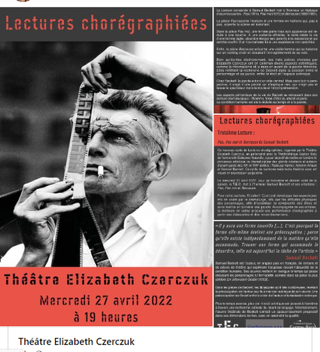 Théâtre Elisabeth Czerczuk  le Mercredi 27 Avril 2022.