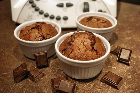 Recette du jour : Moelleux chocolat au coeur caramel au beurre salé
