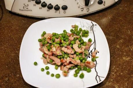 Recette du jour : Petits pois aux oignons et lardons