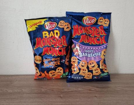 Spicy Burger et Barbecue MONSTER MUNCH