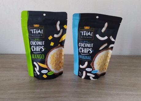 Chips de noix de coco nature et mangue THAI KITCHEN