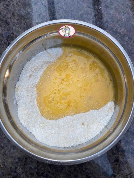 Entremets mangue passion sur son croustillant pécan Entremets mangue passion sur son croustillant pécan