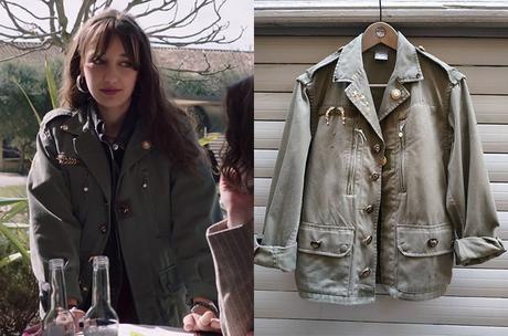 ICI TOUT COMMENCE : la veste militaire customisée de Jasmine ICI TOUT COMMENCE : la veste militaire customisée de Jasmine