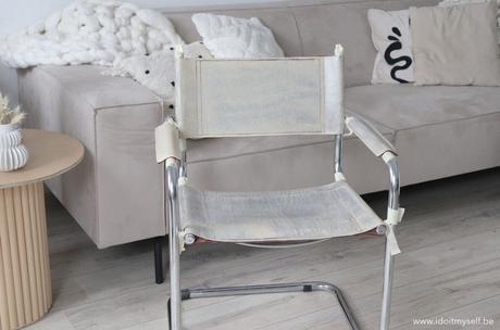 DIY : Chaise en cuir de récup