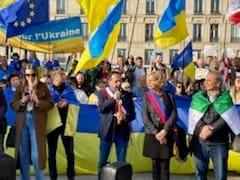 La mobilisation continue aux cotés des Ukrainiens de France contre la guerre abominable de Poutine. 37537ADA-D66B-4D91-B33A-81316530A7BD.jpeg