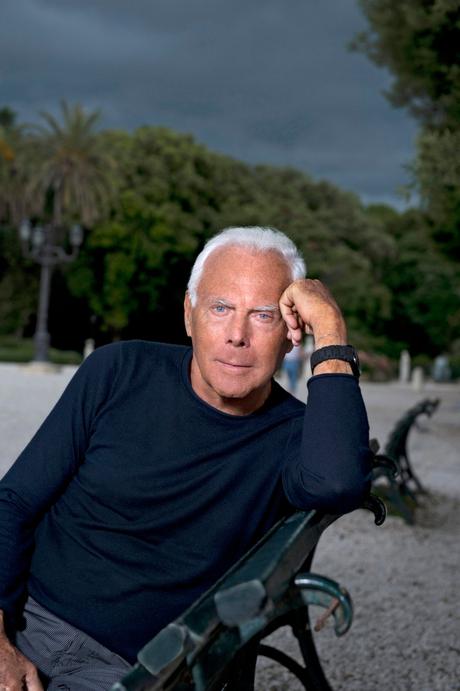 Giorgio Armani présente le nouveau site Armani/Values