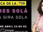 Dolores Solá chante demain Caras Caretas l’affiche]