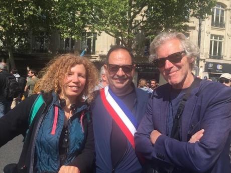 En cette journée du travail, grand rassemblement des syndicats et progressistes à Paris. F59E40E4-B26F-4B62-BE3D-21F44B816000.jpeg