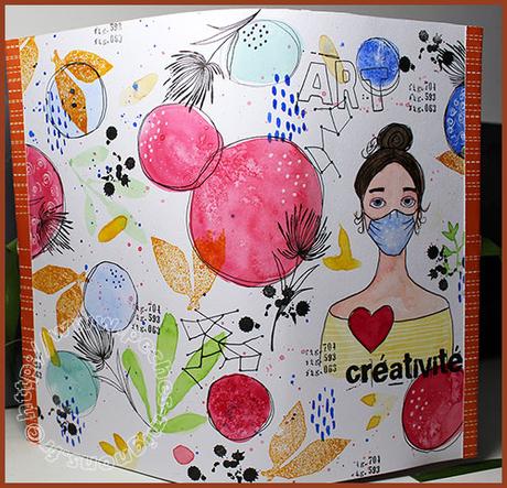 Couverture à l’aquarelle…