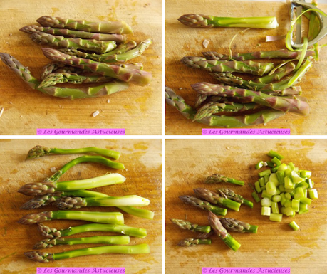 Cassolette de champignons, asperges et noisettes (Vegan) Cassolette de champignons, asperges et noisettes (Vegan)