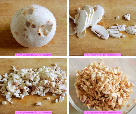 Cassolette de champignons, asperges et noisettes (Vegan)