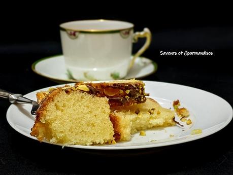 Gâteau au yaourt coco et citron.