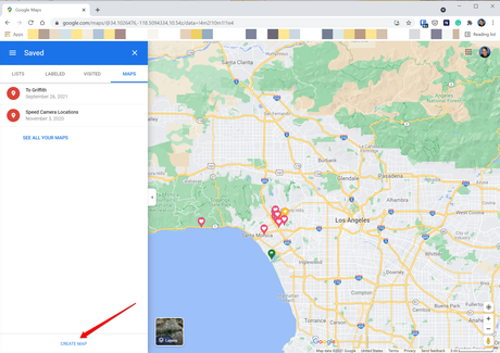 Comment retrouver ses cartes dans Google Maps ?