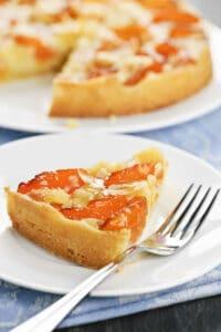 Tarte aux abricots en boite Tarte aux abricots en boite