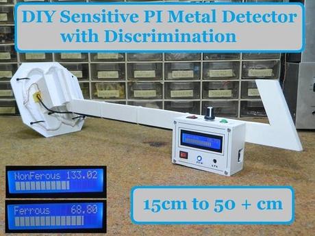 diy metal detector with discrimination