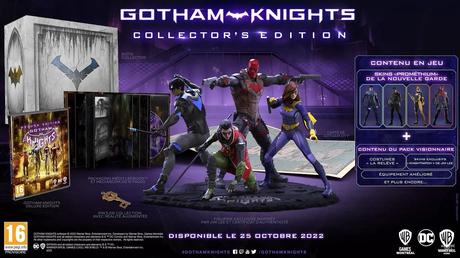 Warner dévoile l’imposante édition collector de Gotham Knigths!