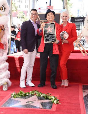 L'acteur James Hong a reçus son  étoile