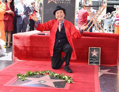 L'acteur James Hong a reçus son  étoile