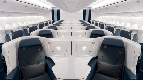 Nouveau fauteuil Business et restauration plus durable : Air France poursuit sa stratégie de montée en gamme pour un voyage élégant et responsable