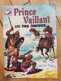 Quatre Prince Vaillant français chez Odej en 1960 : une curiosité